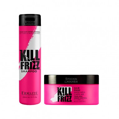 Kit shampoo x 260 ml.  + mascara x 250 gr.  Kill Frizz - Fidelite