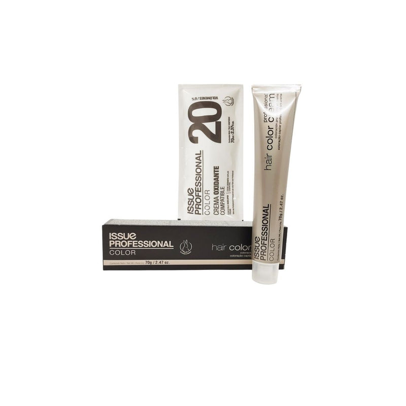 1 Tintura Professional Color 70 Gr. + 1 Oxidante Sachet 20 Vol. X70 Ml. - Issue Professional