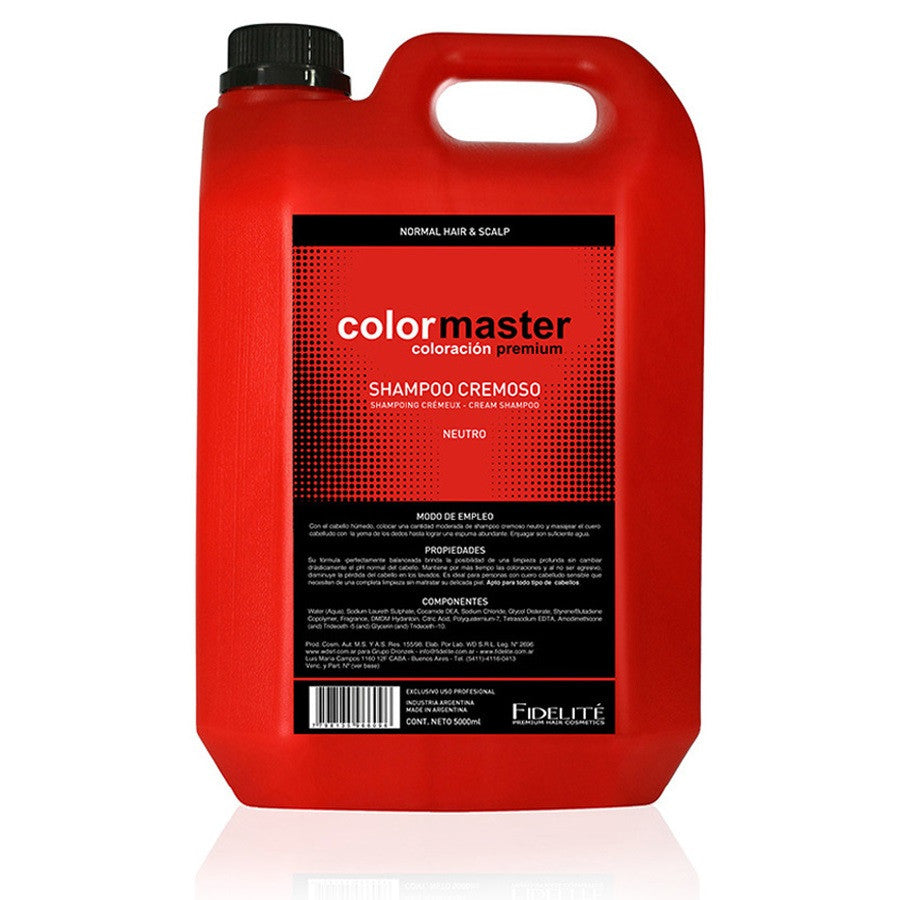 Shampoo Neutro Color Master X 5 Lt. - Fidelite