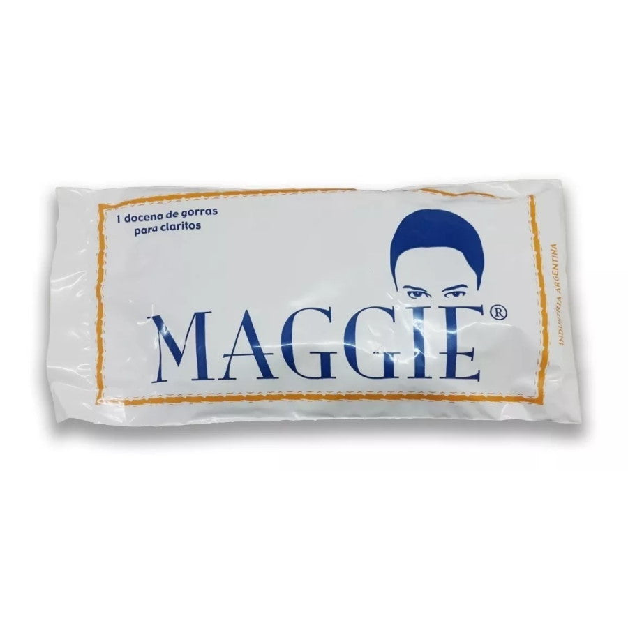 Bolsa De Gorros Latex Para Reflejos Sin Broche X 12 Unid. - Maggie