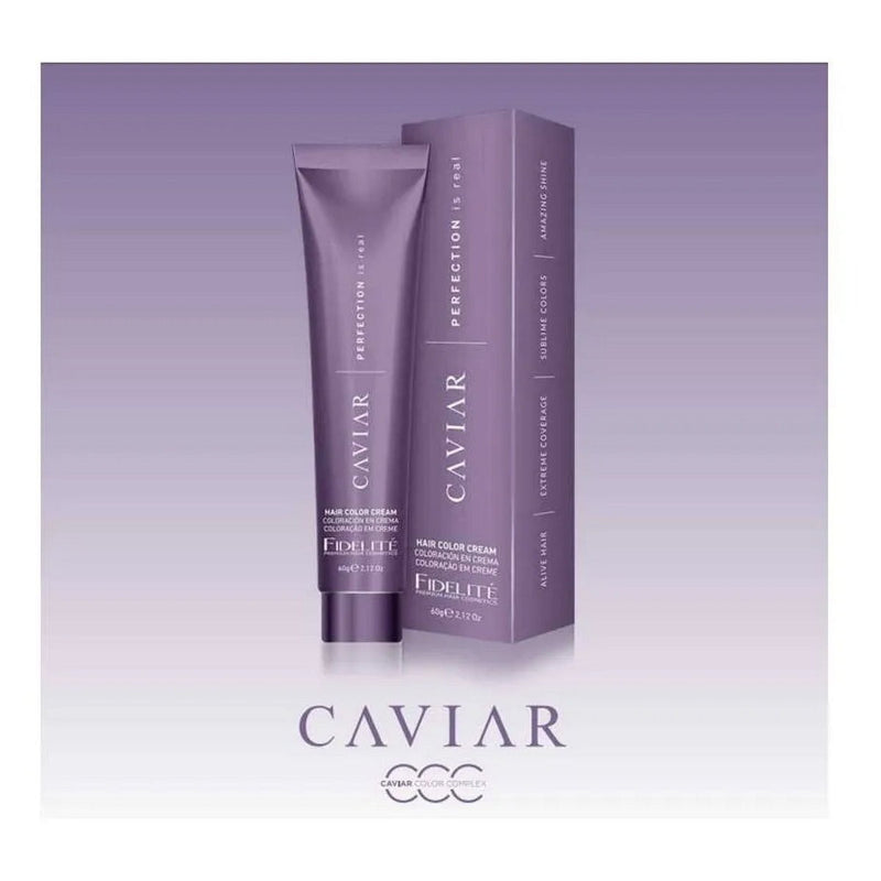 50 Tinturas Caviar + 4 Aguas + Carta + Deco Ever Blonde -  Fidelite