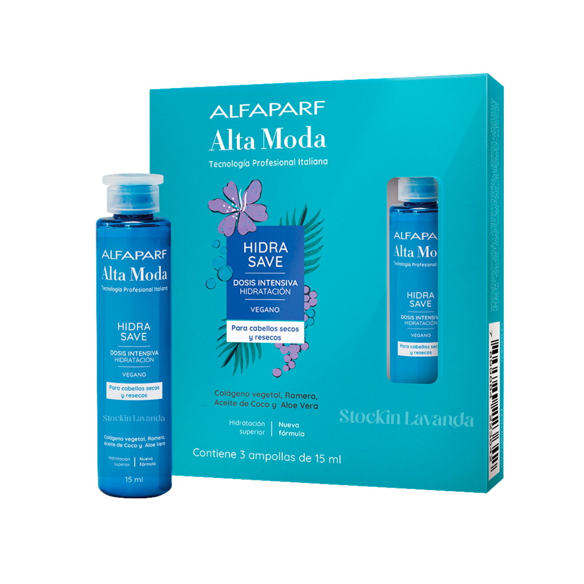 Ampollas Hidra Save 3unid. x15 ml. - Alta Moda