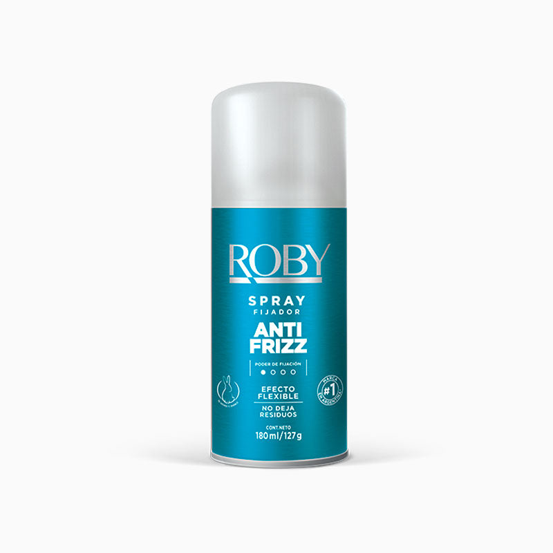 Spray Fijador Anti Frizz x 180ml - Roby