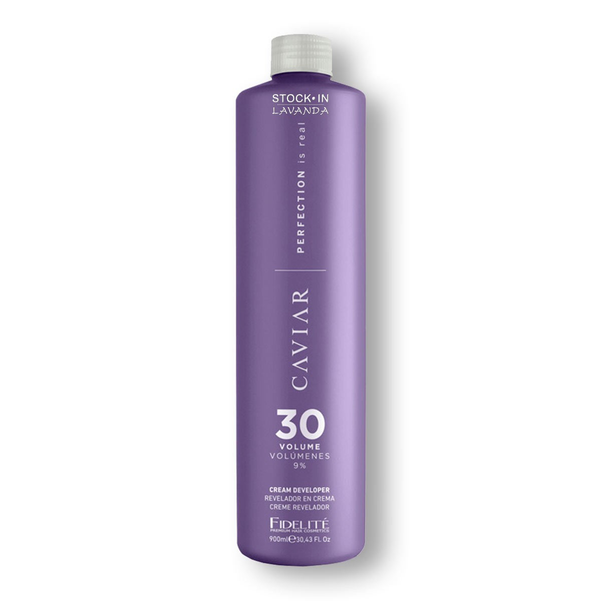 Oxidante 30 Vol X 990 Ml. - Caviar - Fidelite