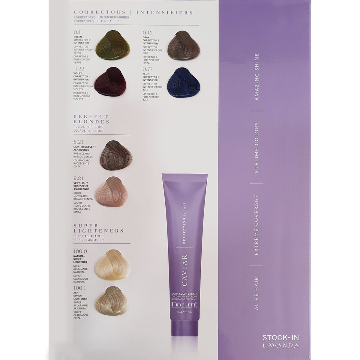 Carta De Colores Caviar -  Fidelite