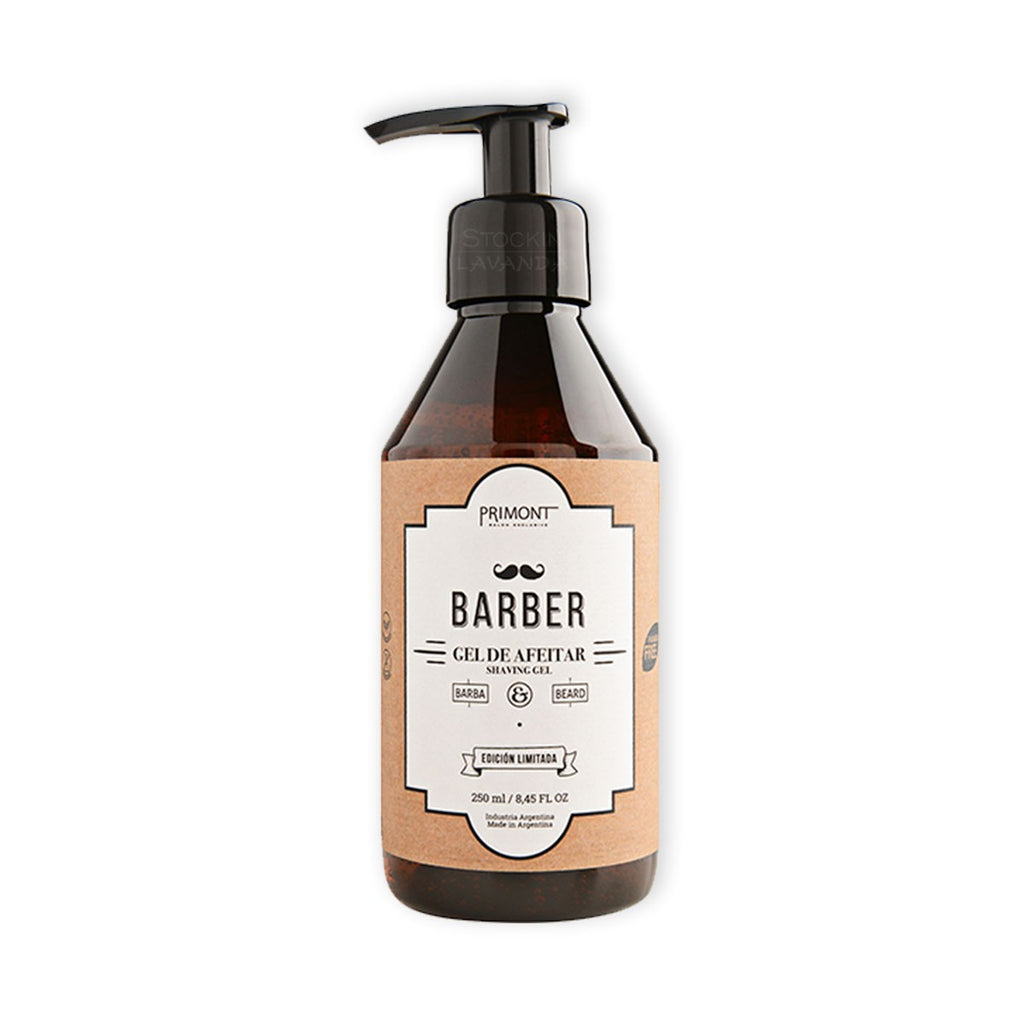 Kit Barber – Shampoo + Acondicionador + Serum + Gel de Afeitar + Pomada - Primont