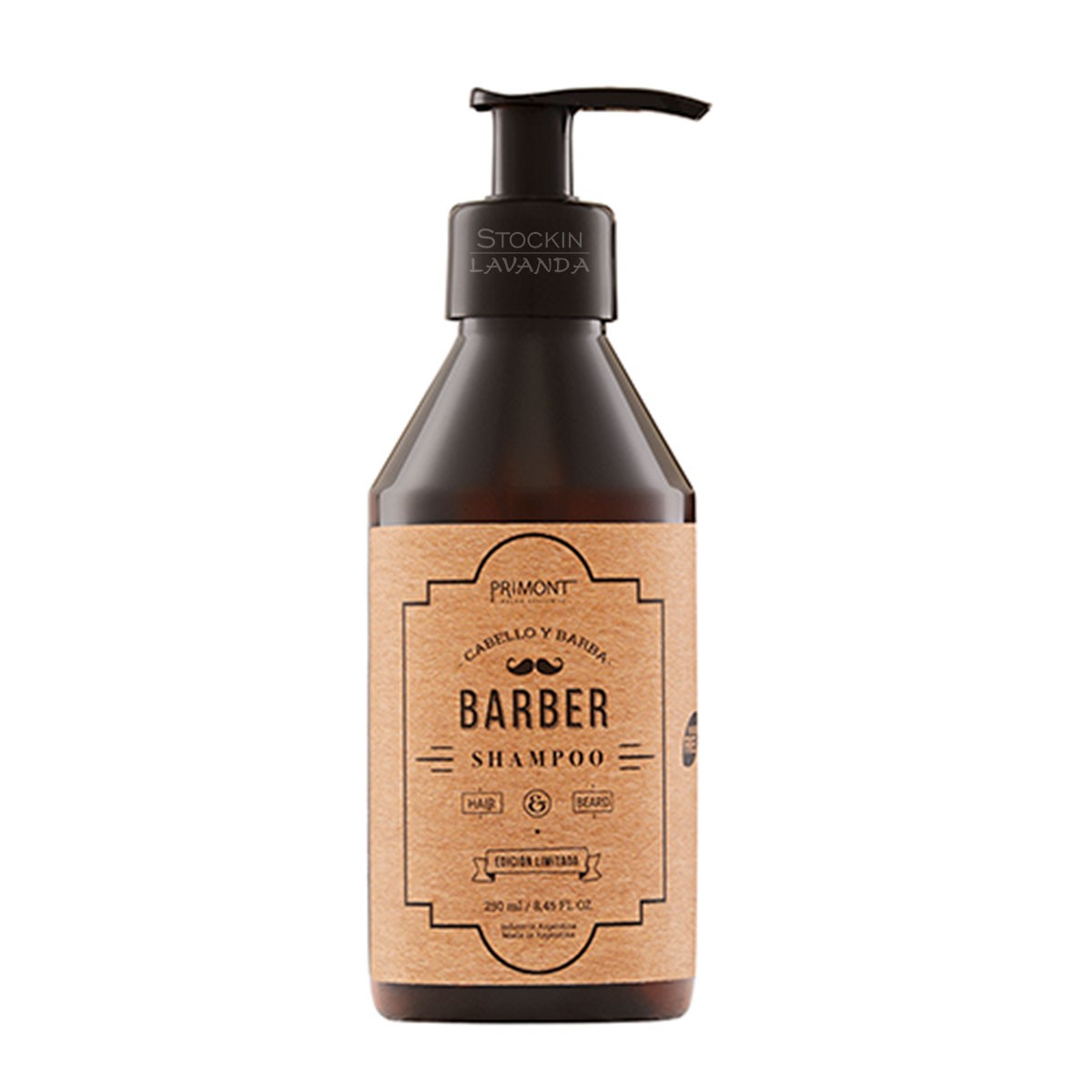 Shampoo 2 en 1 Cabello y Barba - Línea Barber - 250 ml - Primont
