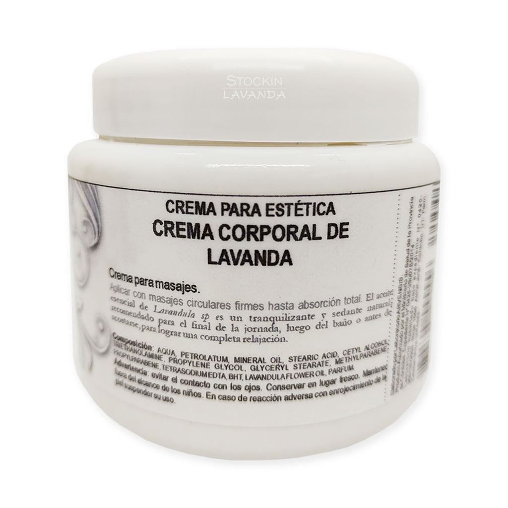 Crema Corporal Con Lavanda X 250 Gr. - Linea Estetica - Arvensis
