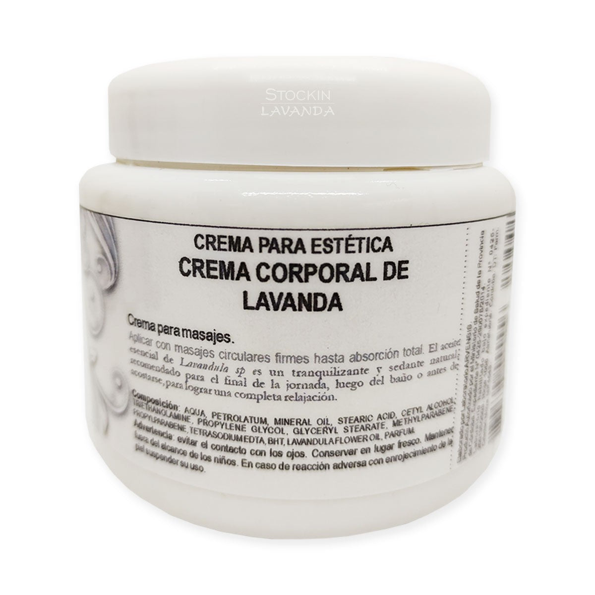 Crema Corporal Con Lavanda X 250 Gr. - Linea Estetica - Arvensis