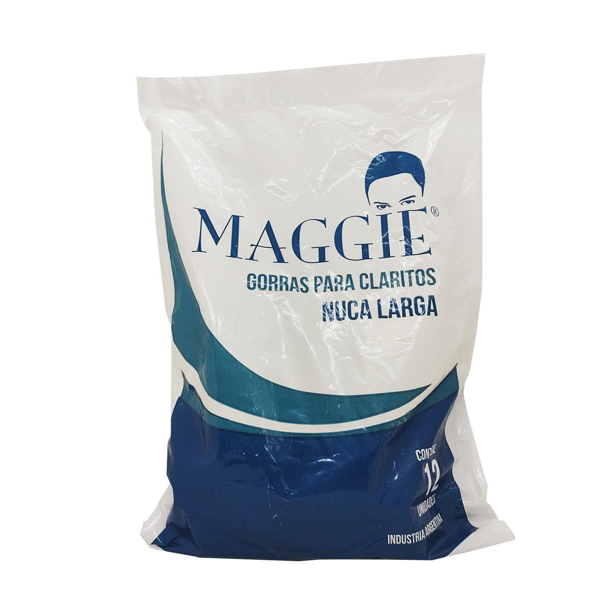 Bolsa De Gorros Latex Para Reflejos X 12 Unid. Nuca Larga - Maggie
