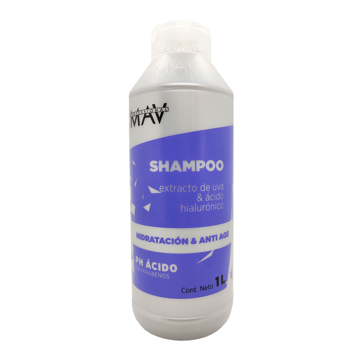 Shampoo Uva Y Acido Hialuronico X 1 Lt. - Mav