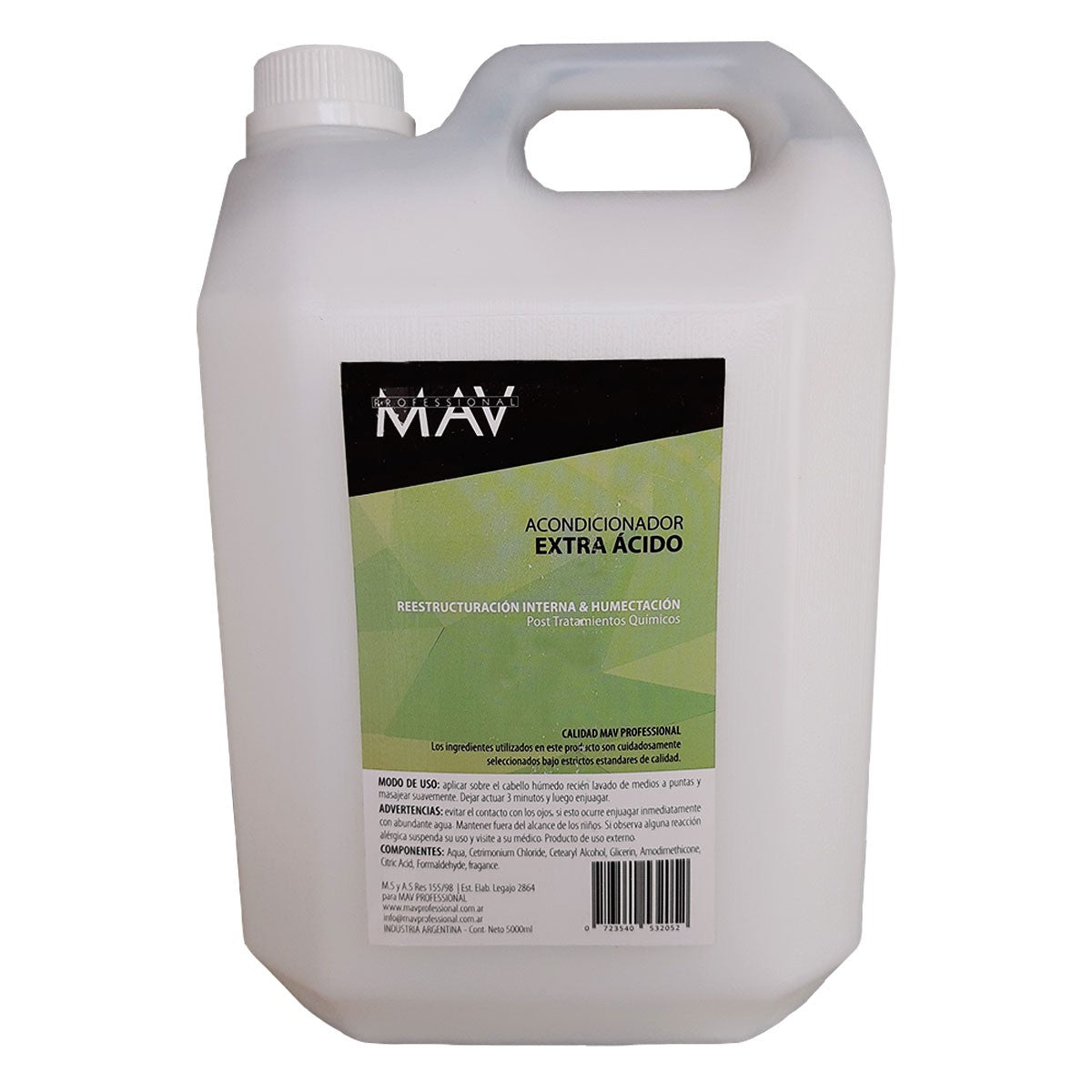 Acondicionador Extra Acido X5 Lts - Mav