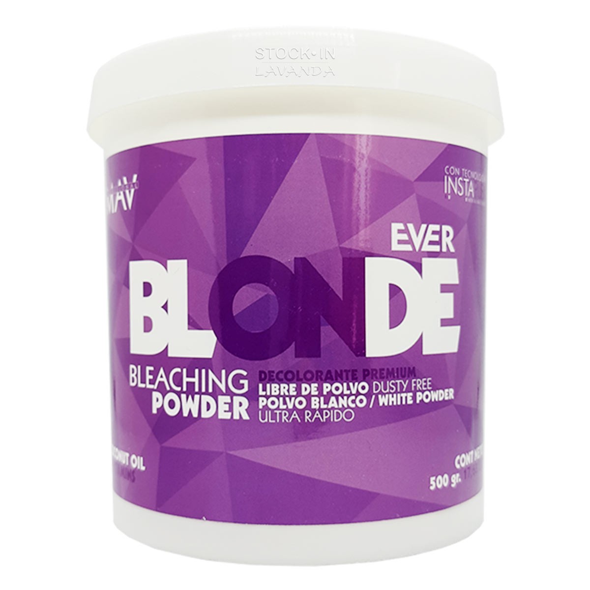 Polvo Decolorante Con Instaplex X 500 Gr. - Ever Blonde - Mav