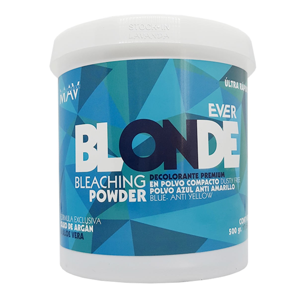 Polvo Decolorante Argan X 500 Gr. - Ever Blonde - Mav