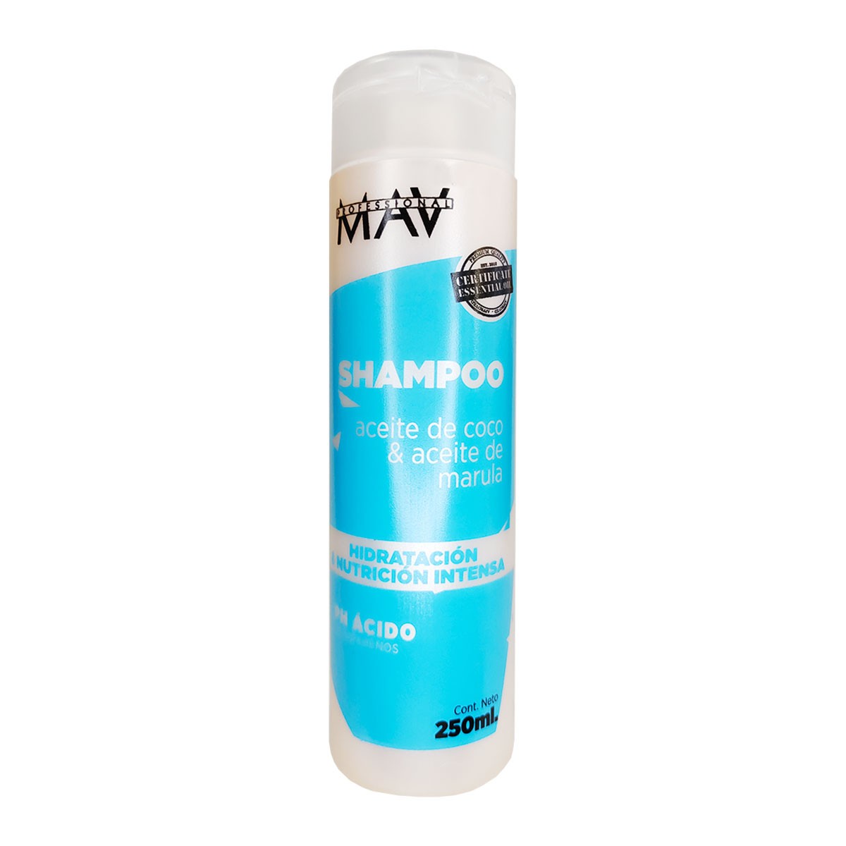 Shampoo Aceite De Coco Y Marula  X 250 Ml. - Mav