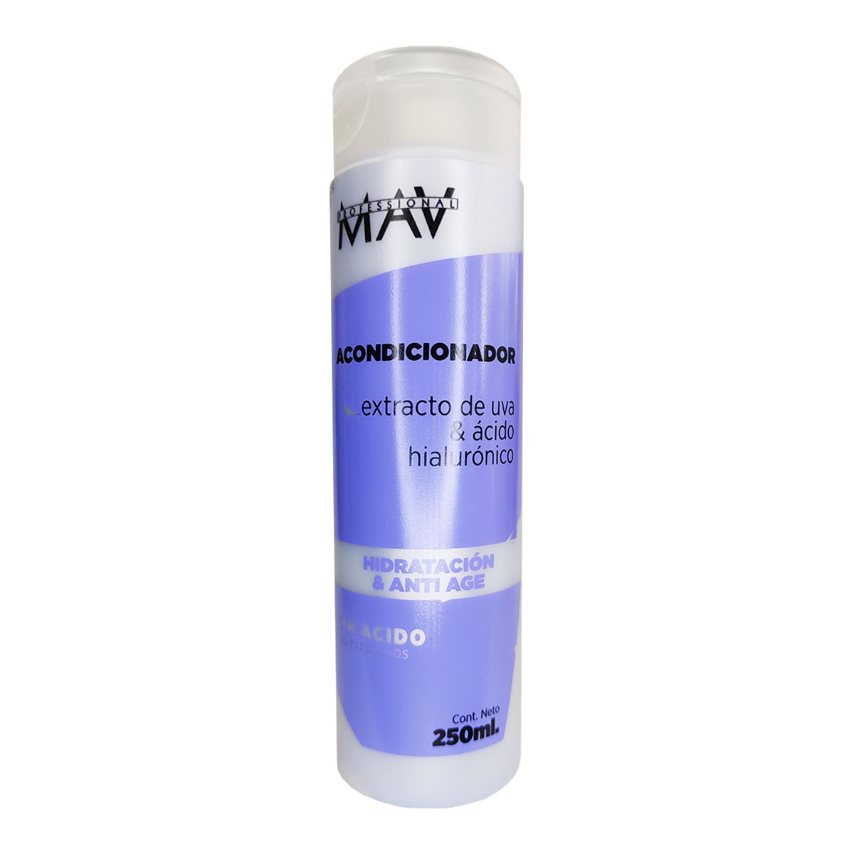 Acondicionador Uva Y Acido Hialuronico  X 250 Ml. - Mav