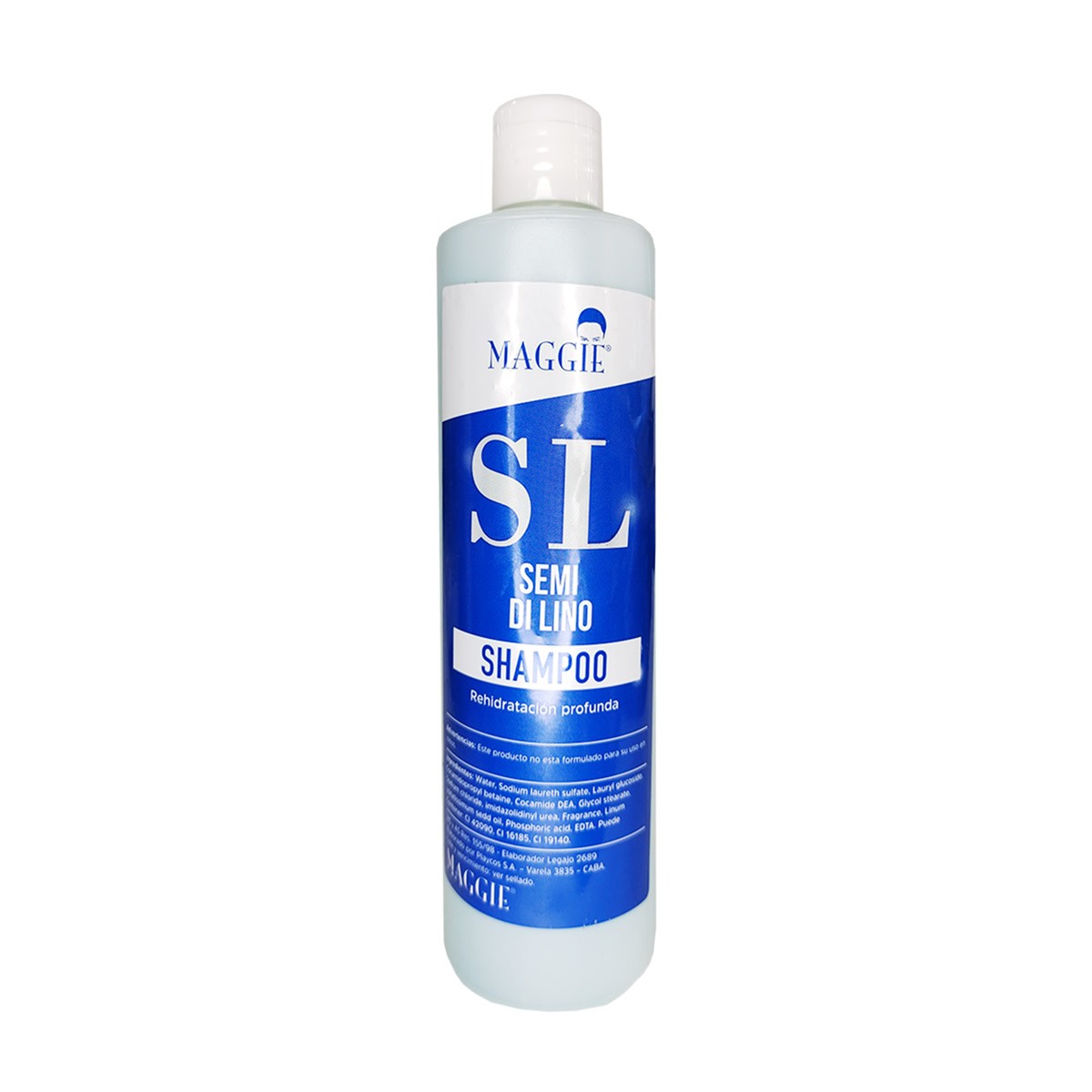 Shampoo Semi De Lino  X 500 Cc. - Maggie