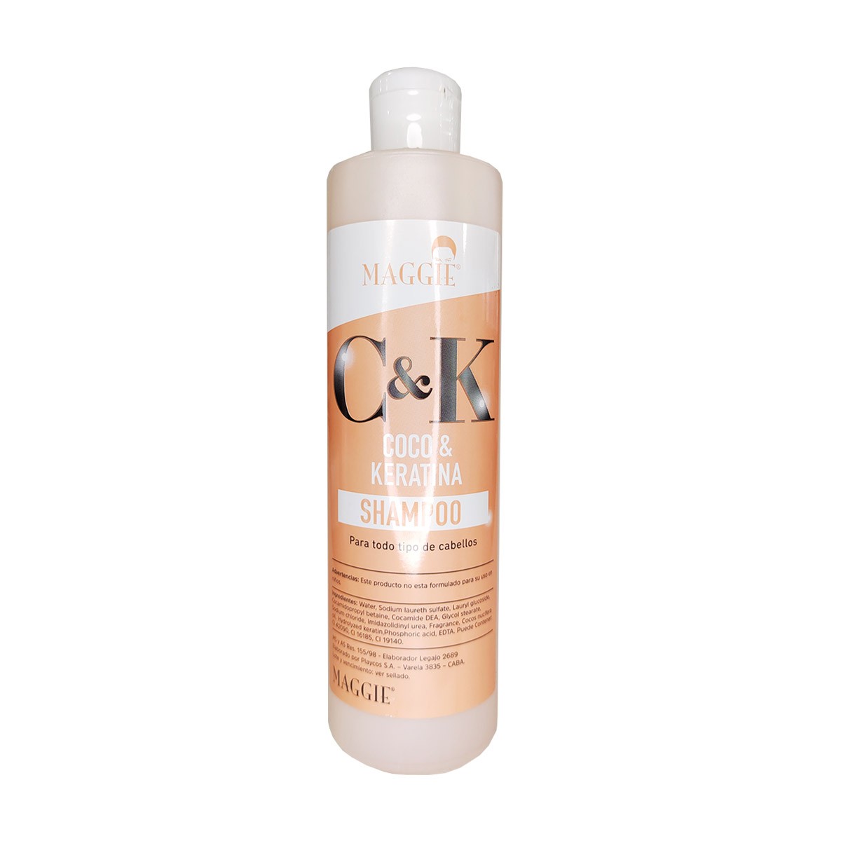 Shampoo Coco Y Keratina  X 500 Cc. - Maggie