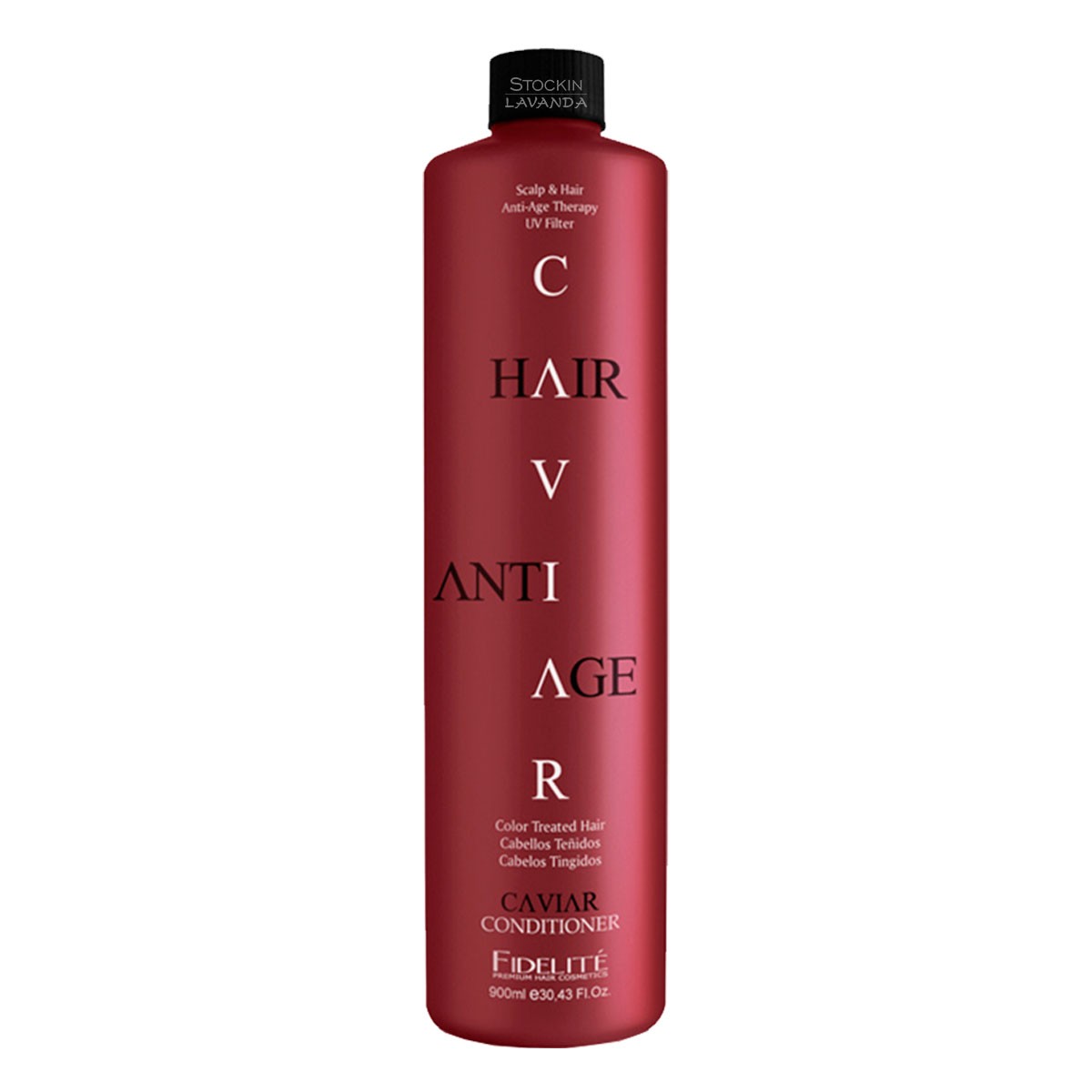 Acondicionador Cabellos Teñidos - 900 Ml - Caviar - Fidelité