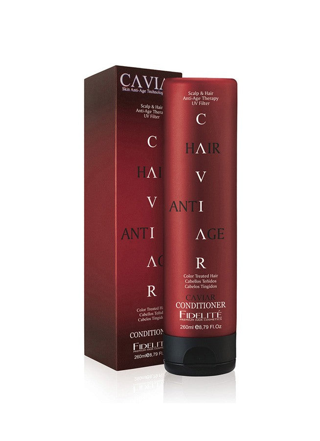 Acondicionador Cabellos Teñidos - 260 Ml. - Caviar - Fidelité