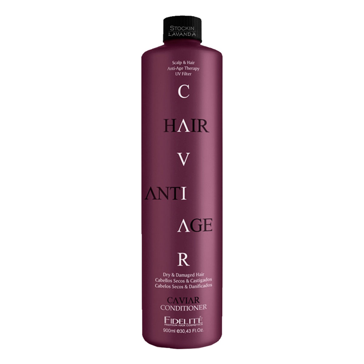Acondicionador Cabellos Secos y Castigados - 900 Ml - Caviar - Fidelité