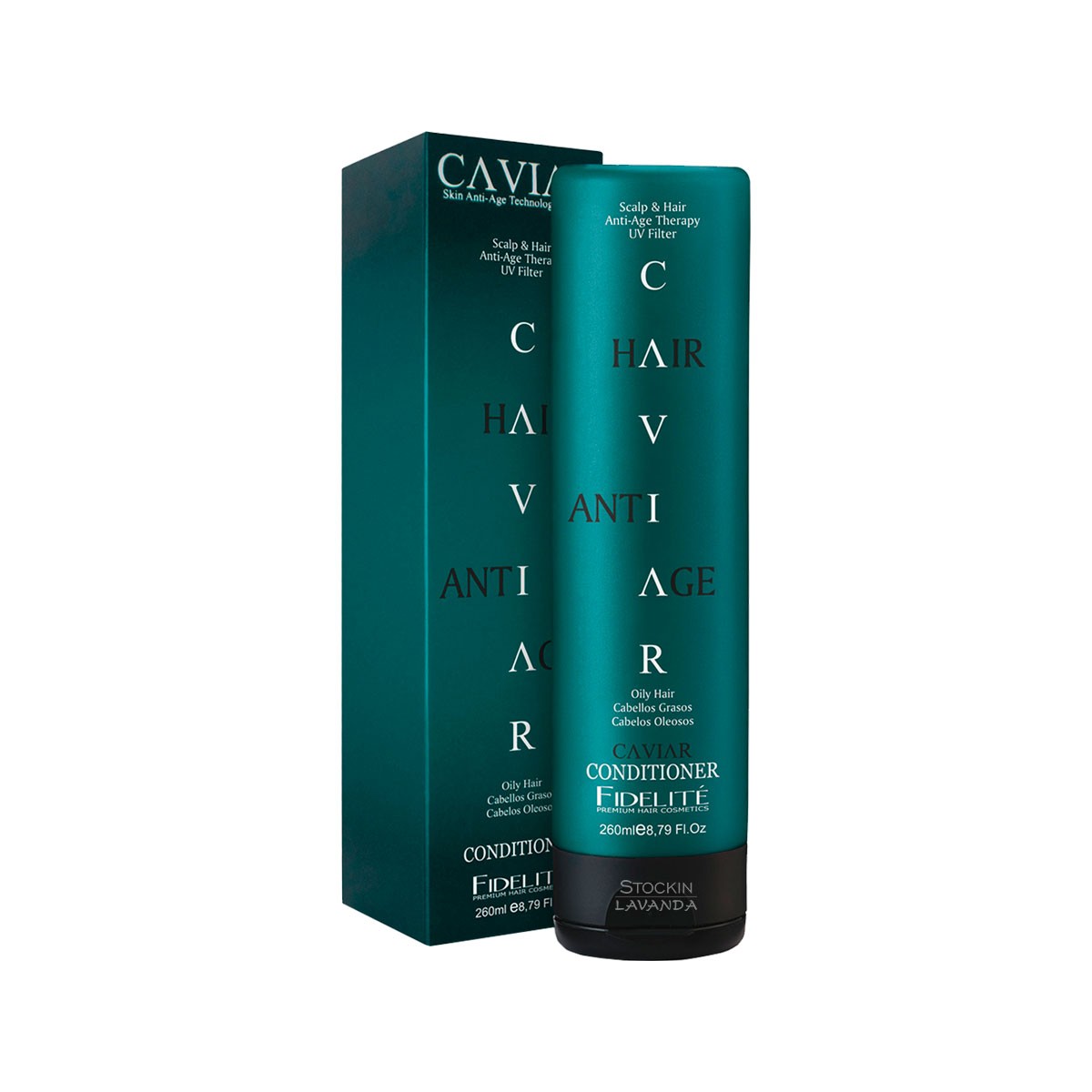 Acondicionador Cabellos Grasos - 260 ml - Caviar - Fidelité