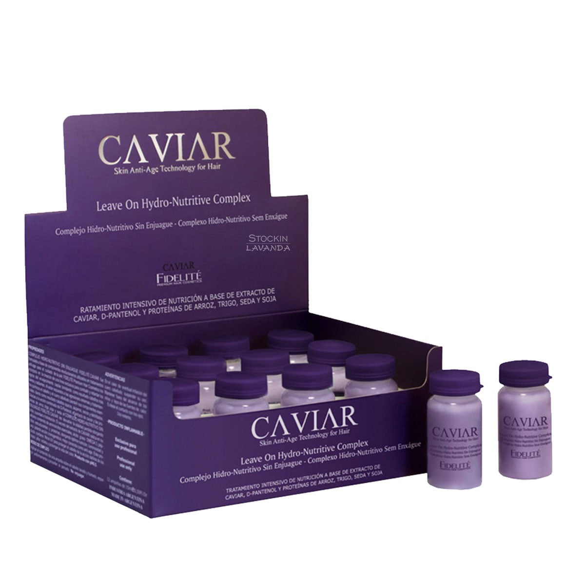 Caja ampollas Caviar 12 Unid. x15 Ml. - Fidelité