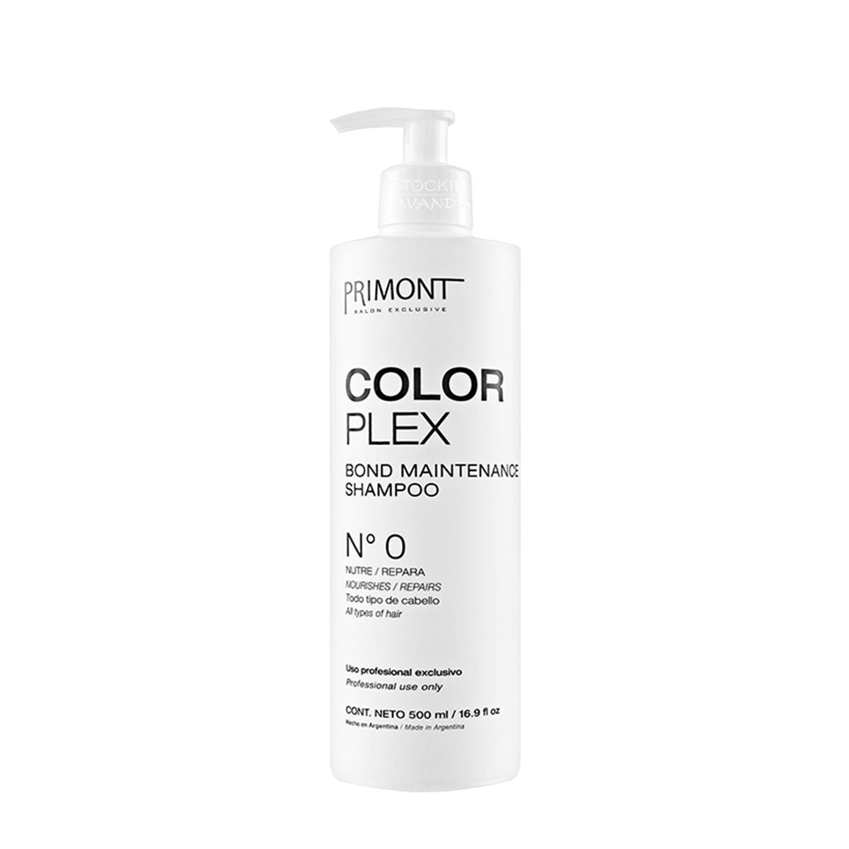 Shampoo Nº0 Color Plex X 500 Ml. - Primont
