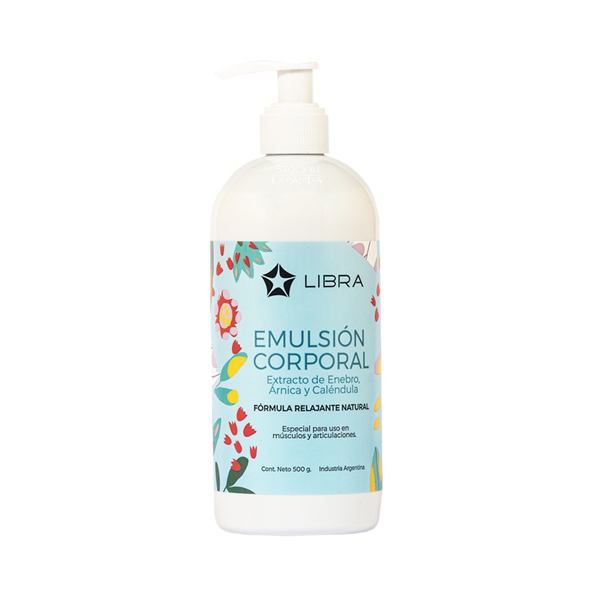 Emulsion Corporal Relajante Natural x 500 grs - Libra