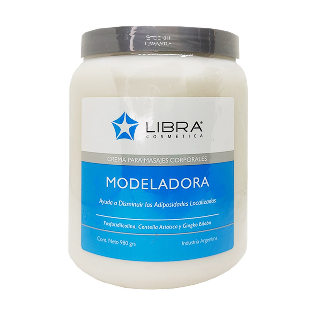 Crema para Masajes Modeladora  x 980 grs - Libra
