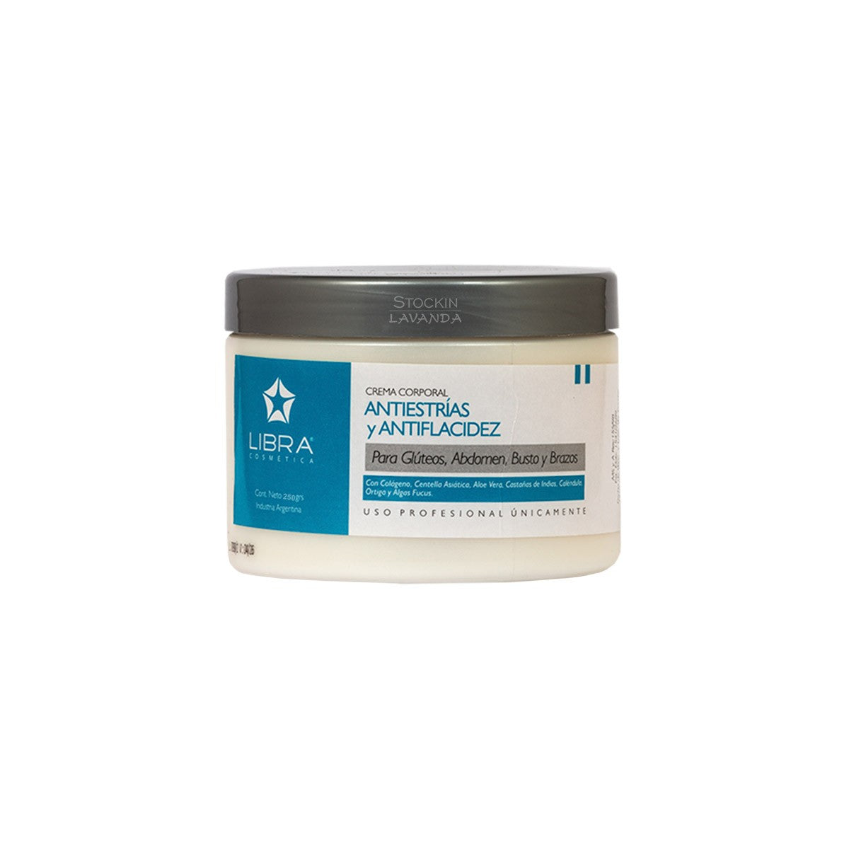 Crema Antiestrías y Antiflacidez x 250 grs - Libra