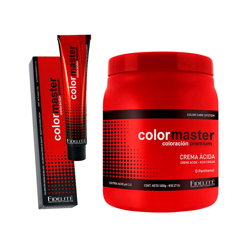 Promo Fidelité: 24 Tinturas Color Master + Máscara Ácida 1 kg