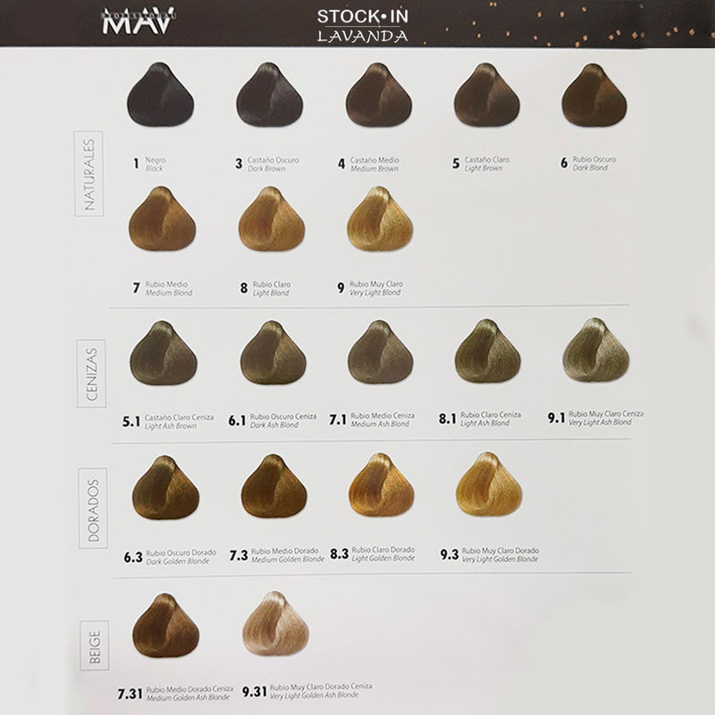 24 Tinturas Splendore - Mav Professional