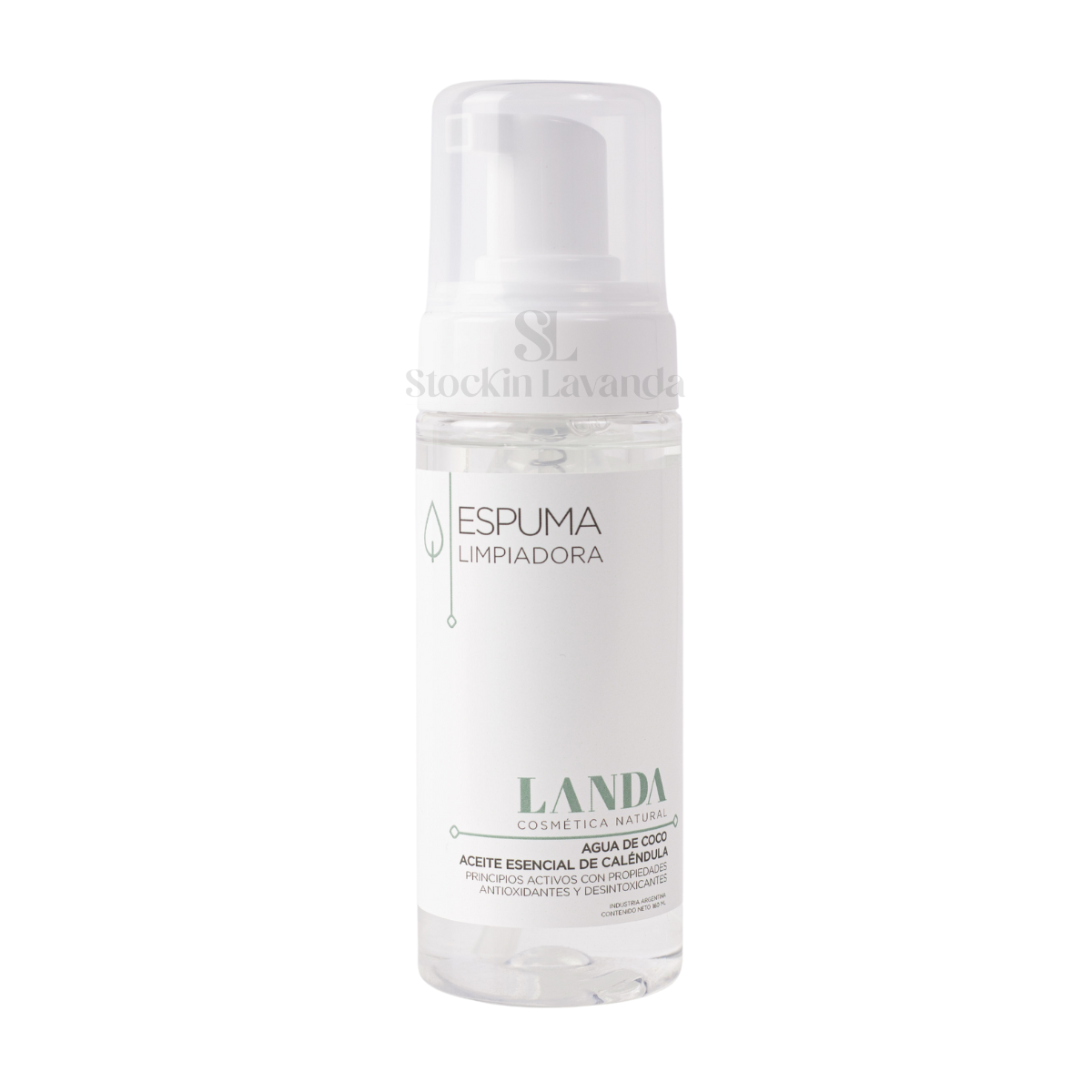 Espuma de limpieza facial x 160 ml. - Landa