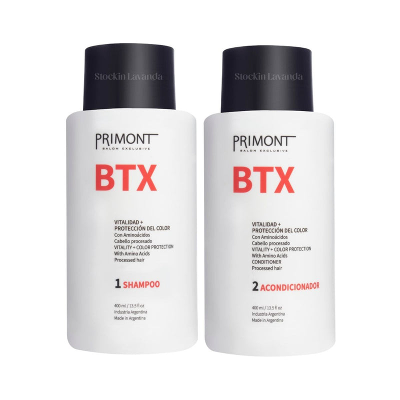 Shampoo + Acondicionador BTX x 400 Ml. - Primont
