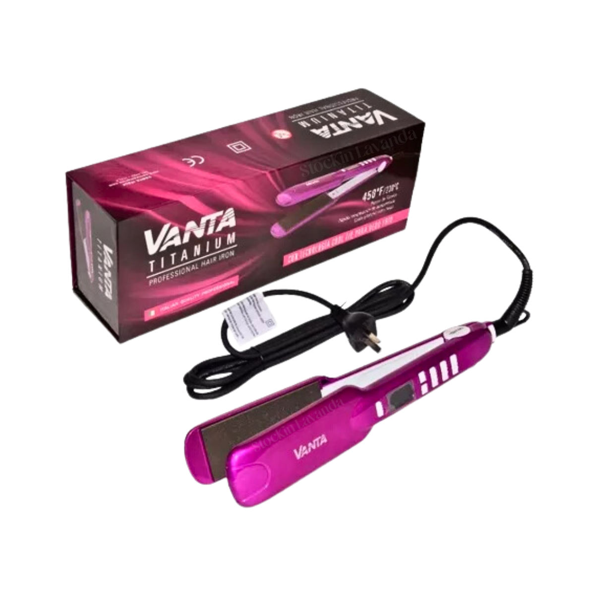 Plancha para el pelo Titanium - Vanta