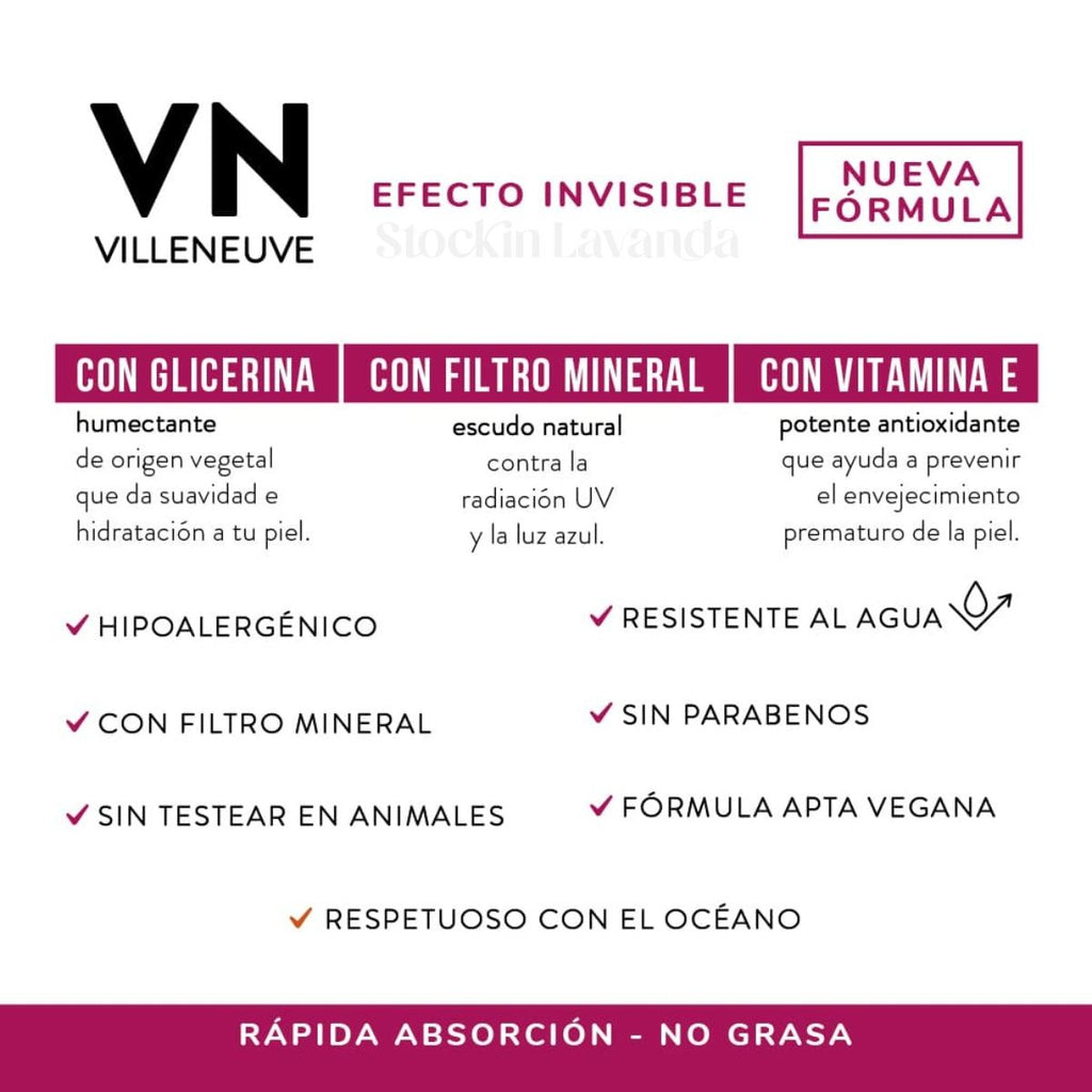Protector Solar Crema FPS 50 x 250 ml. - Villeneuve