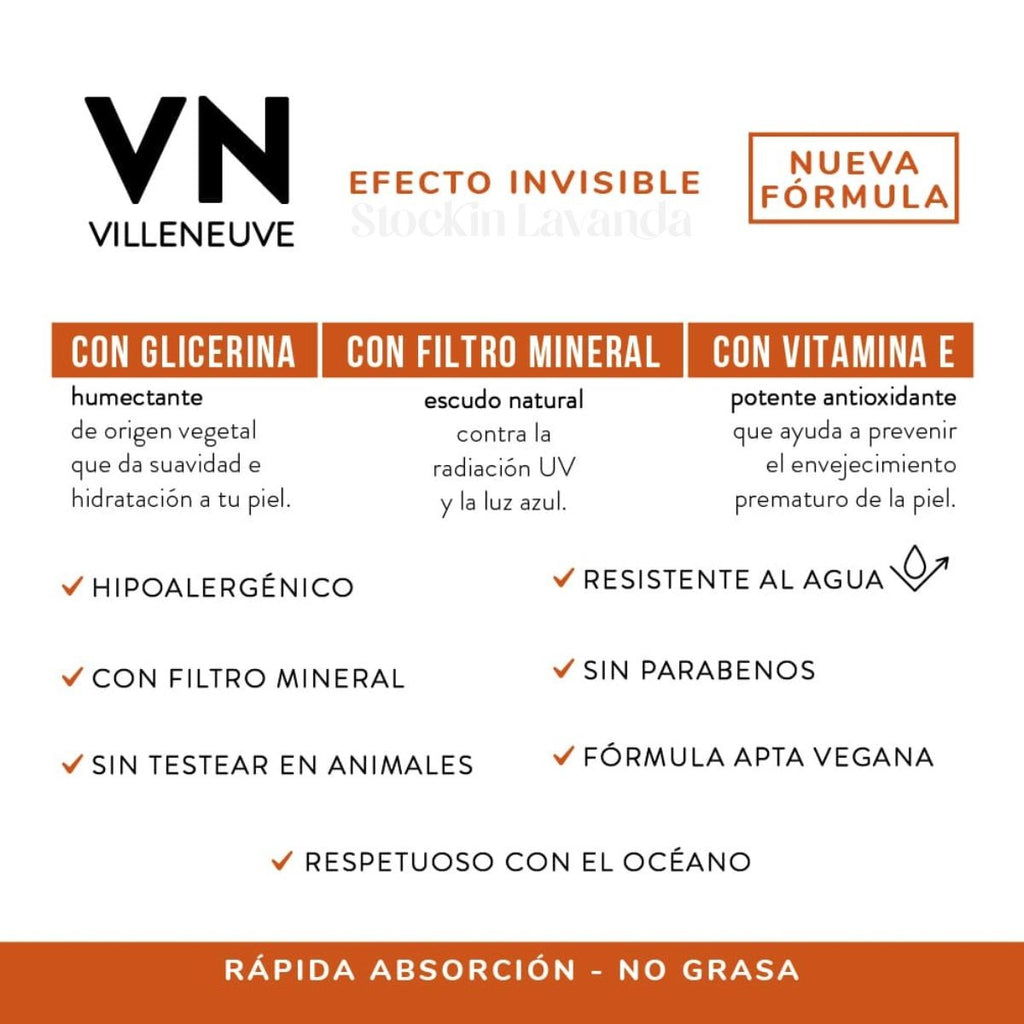 Protector Solar Crema 40 FPS x 120 ml. - Villeneuve
