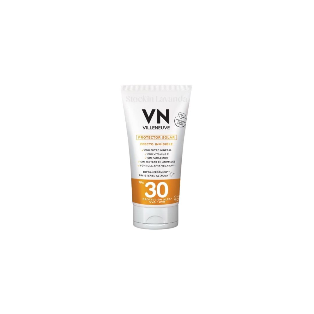 Protector Solar Crema FPS 30 x 50 ml. - Villeneuve