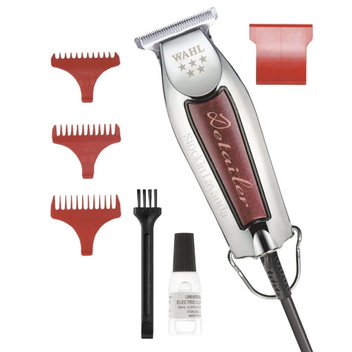 Kit Maquina De Corte Magic Clip Con Cable + Maquina patillera detailer - Wahl