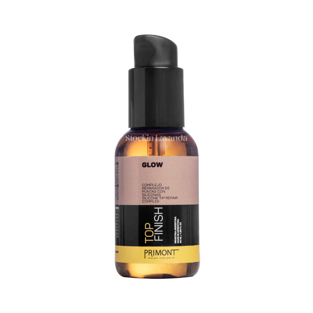 Serum Reparador De Puntas Con Siliconas Glow x 50 ml - Primont - Top Finish