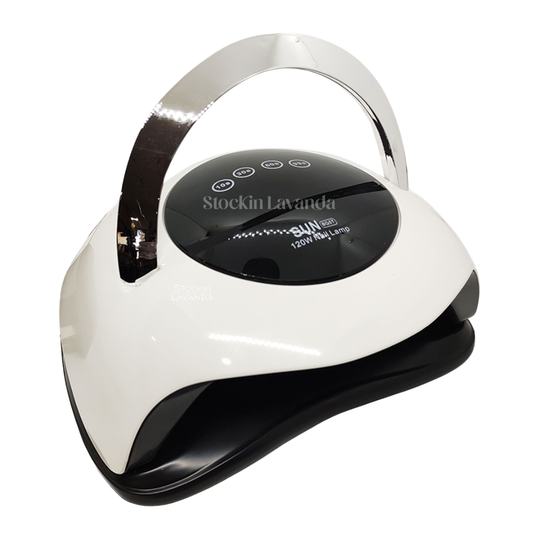 Cabina UV LED Profesional 120W Secado Rápido Gel y Acrílico