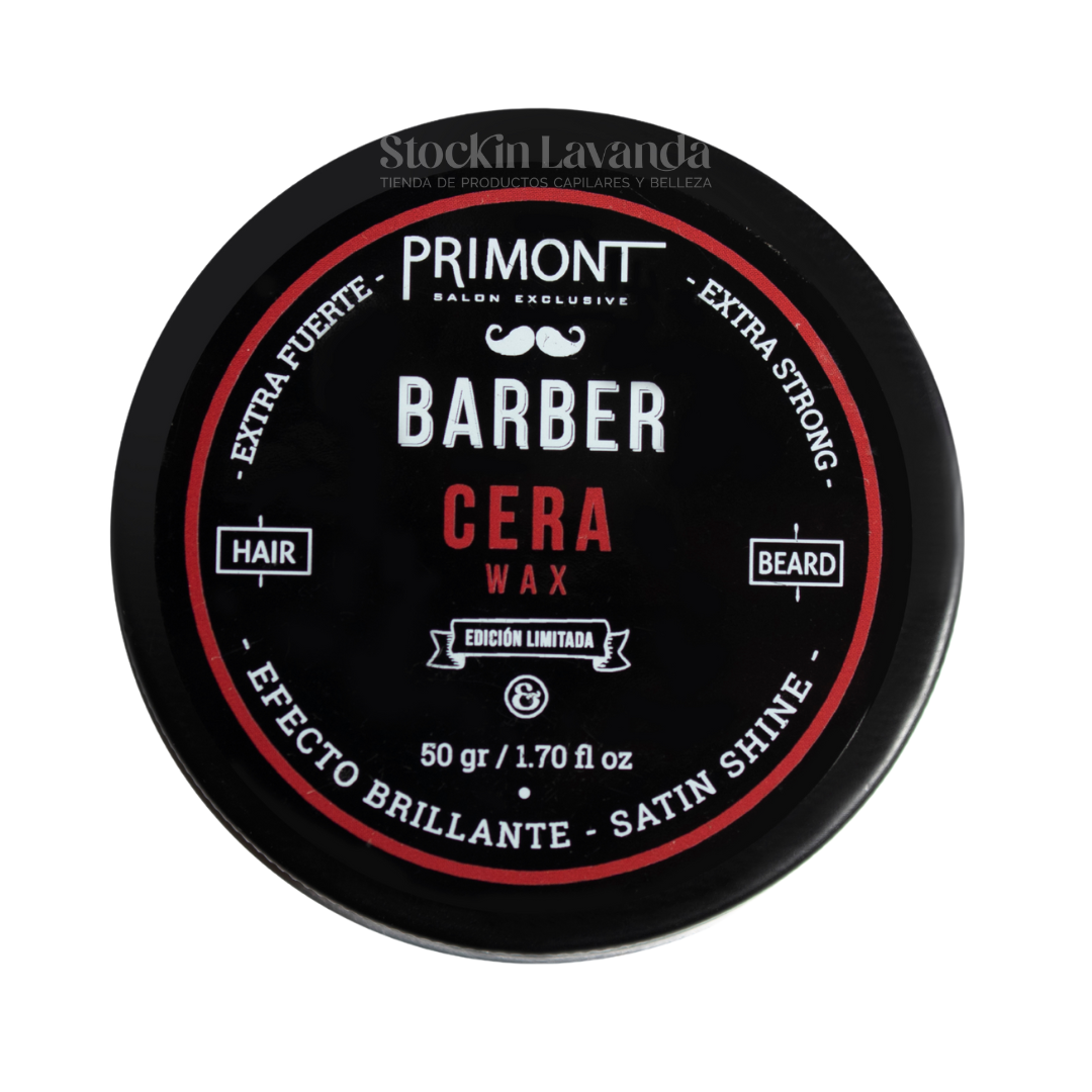 Cera Efecto Brillante Wax - 50 Ml - Primont - Barber