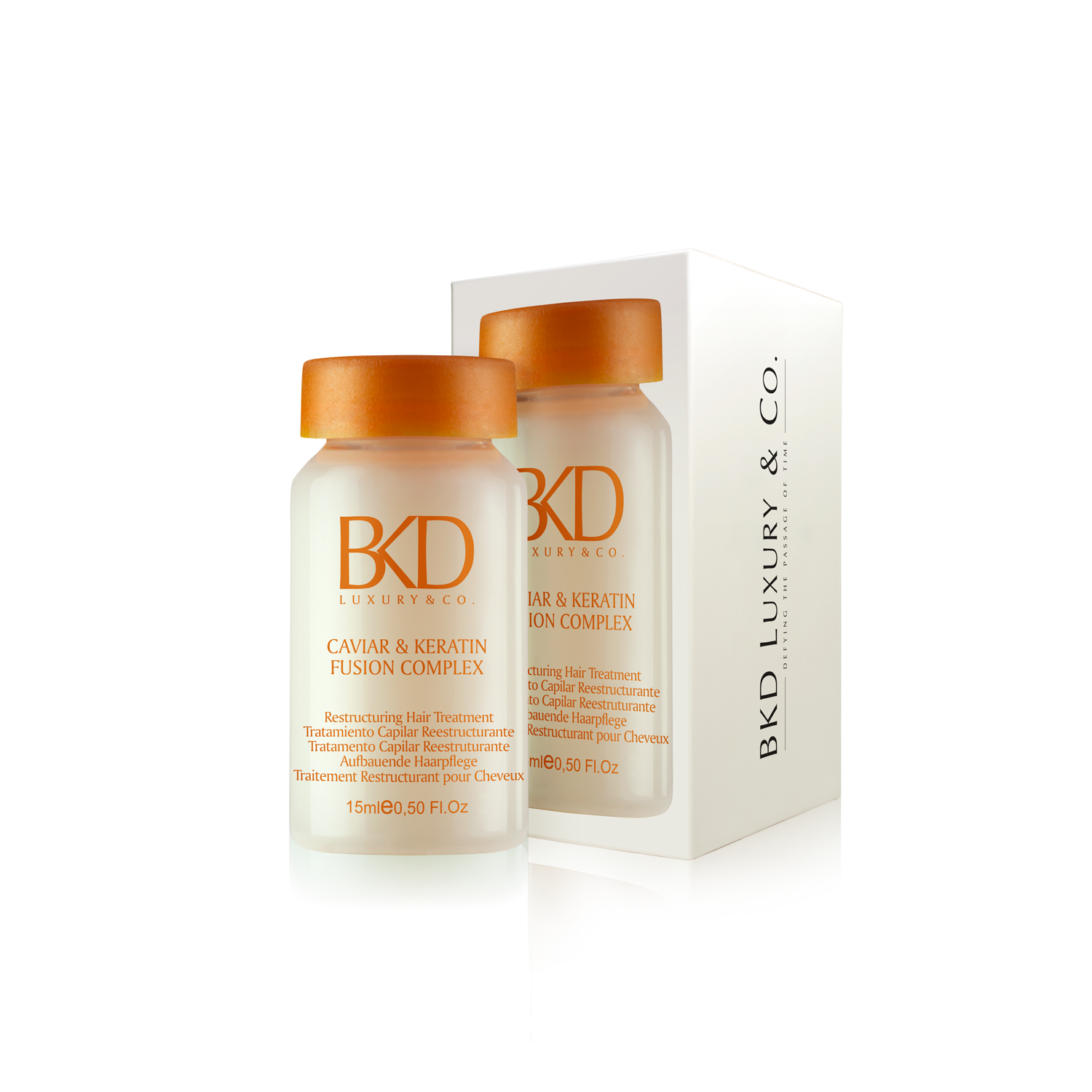 Caja Ampollas Keratin X 12 unid. 15 Ml C/u - Bkd