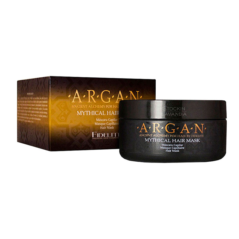 1 Caja De 12 Ampollas Argan + 1 Mascara X 250 Gr. Argan + 1 Protector Termico Argan X120 Ml. - Fidelite