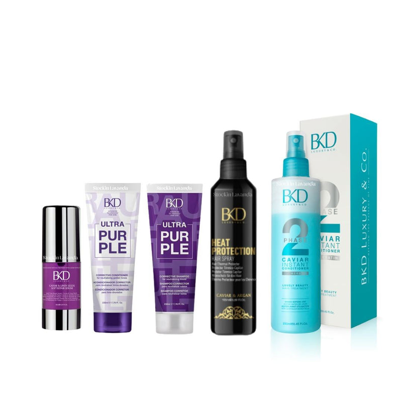 Kit de Mantenimiento para Cabellos Rubios - Bkd