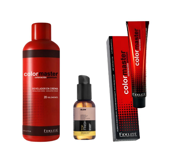 Pack Color Master - 22 Tinturas - 2 Reveladores y Serum - Fidelité