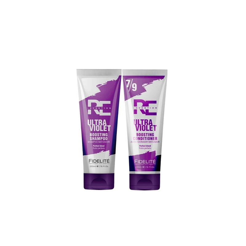 Rutina Ultra Violet Fidelité | Shampoo y Acondicionador Matizador