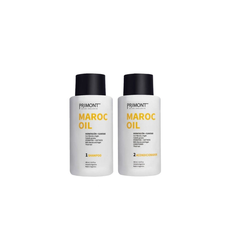 Pack Primont Maroc Oil | Nutrición Intensa para Cabello Seco o Dañado