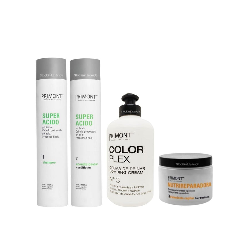 Primont Post Color – Sellado, brillo y suavidad después del teñido